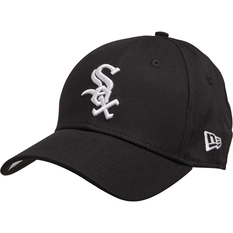 Buy New Era MLB Chicago White Sox Essential 39thirty Cap Black