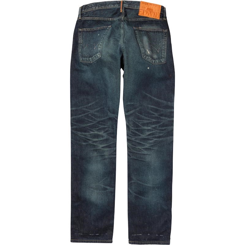 Buy Edwin Mens Regular Straight Selvage Jeans RV Raw Denim