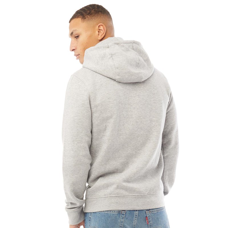 Buy Bench Mens Ivor Snood Hoodie Grey Marl