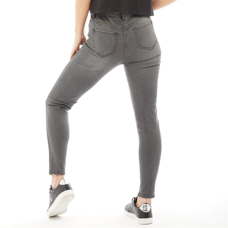 Bench Damen Luisa Skinny Jeans Grau