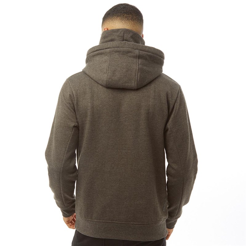 Buy Bench Mens Woosh Snood Neck Hoodie Charcoal Marl