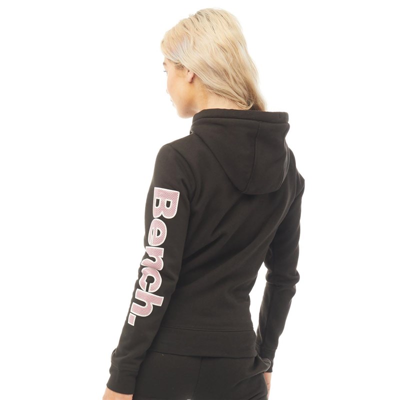 Buy Bench Womens Phina Zip Through Hoodie Black