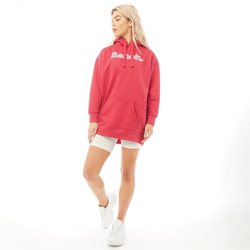 Buy Bench Womens Dayla Oversized Hoodie Pink