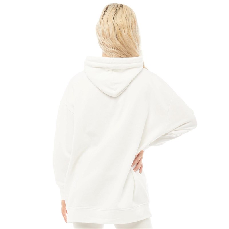 Buy Bench Womens Dayla Oversized Hoodie White