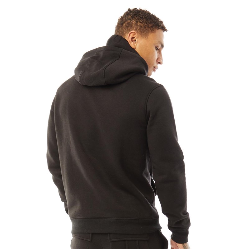 Buy Bench Mens Ivor 2 Snood Hoodie Black