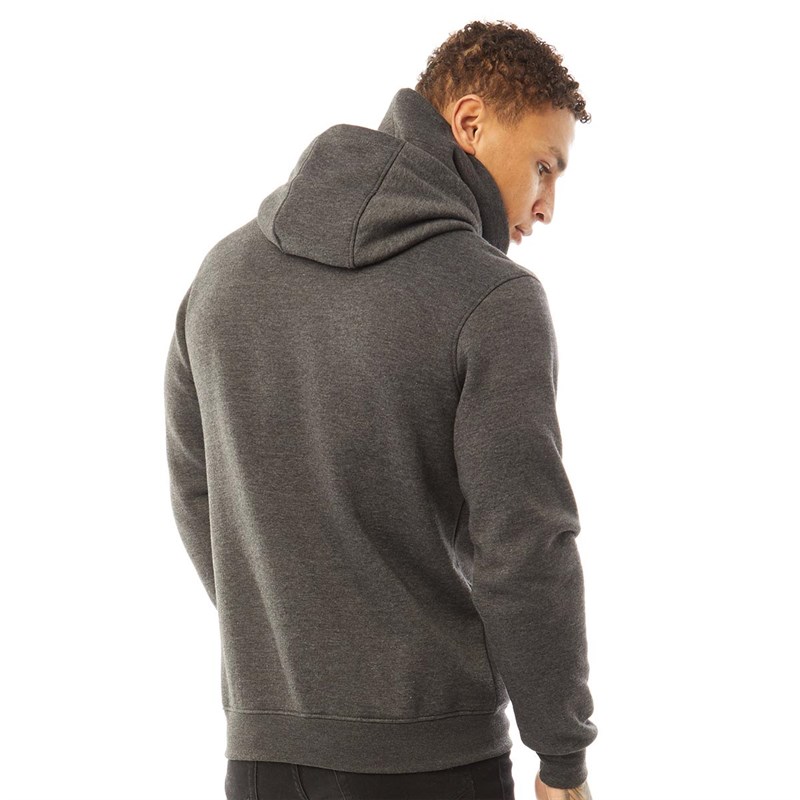 Buy Bench Mens Ivor 2 Snood Hoodie Charcoal