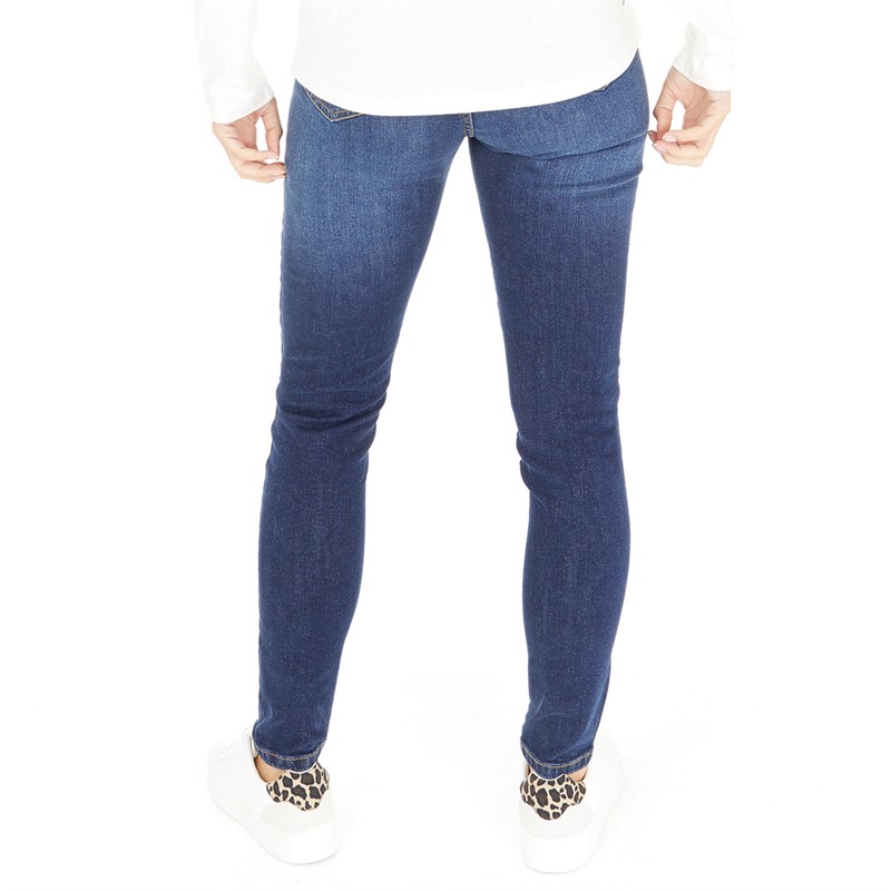 Bench Damen Fay Skinny Jeans Dunkelblau