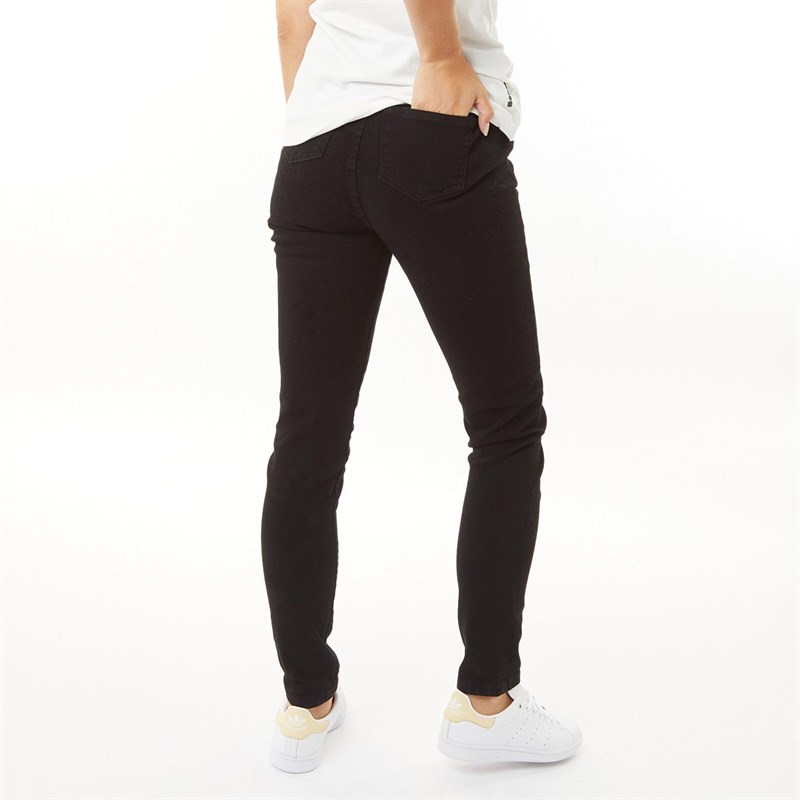 Bench Damen Faye Skinny Jeans Schwarz