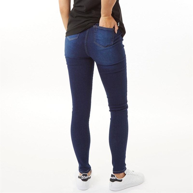 Buy Bench Womens Faye Five Pocket Skinny Jeans Indigo