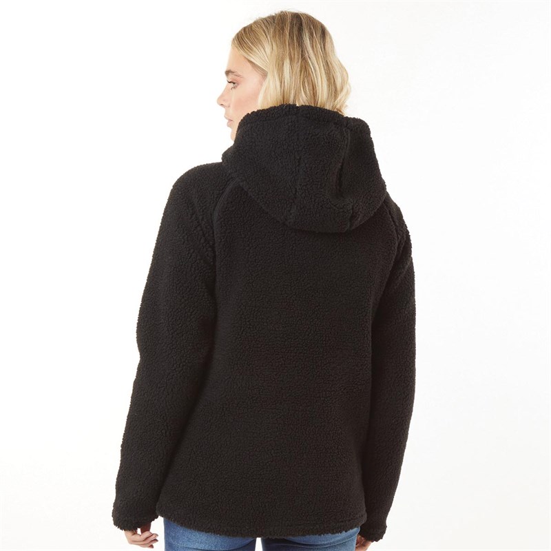 Buy Bench Womens Fifi Sherpa Hoodie Black