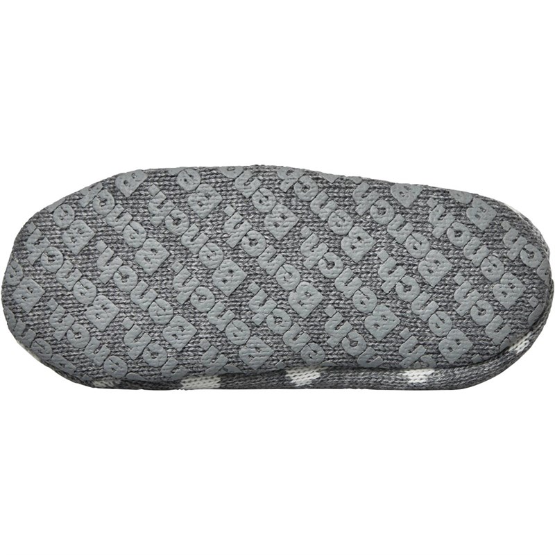 Buy Bench Womens Anabel Cosy Ballerina Slipper Socks Grey