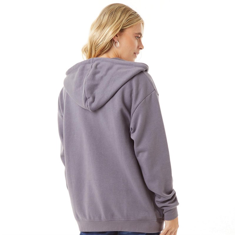 Buy Bench Womens Jayla Zip Through Hoodie Charcoal