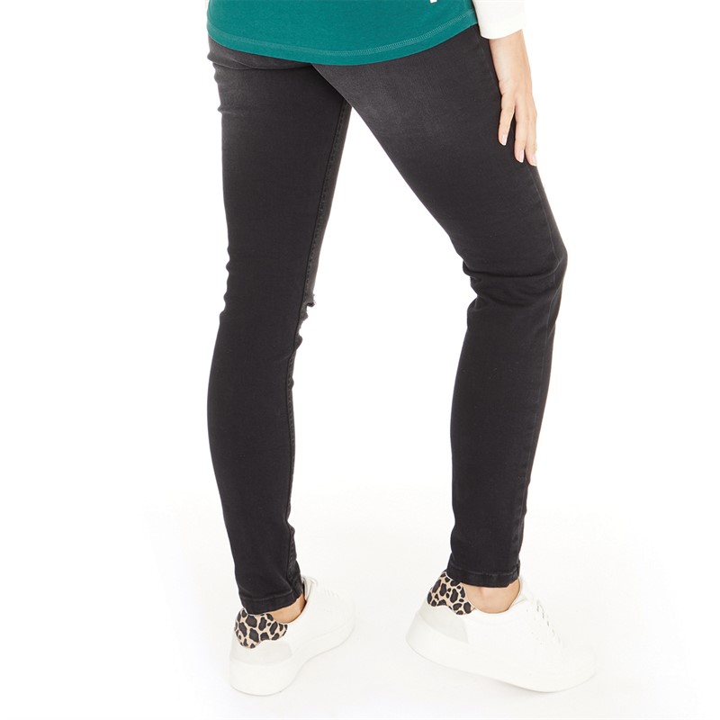 Bench Damen Fillie Skinny Jeans Schwarz