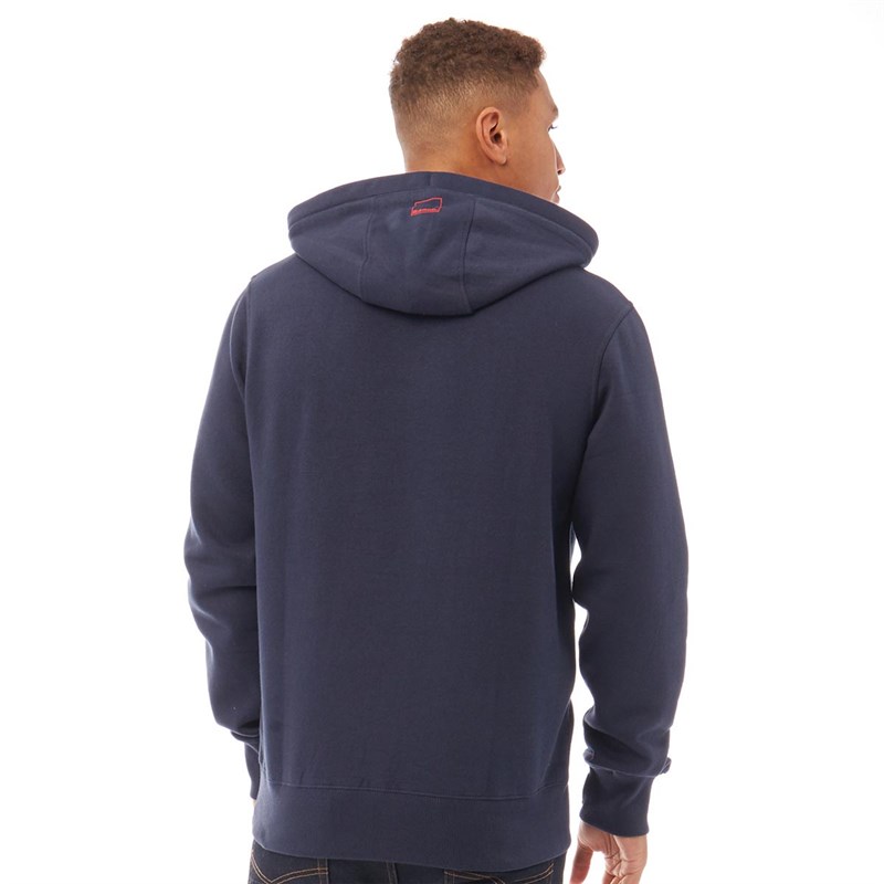 Buy Bench Mens McSorley Hoodie Navy/White/Royal