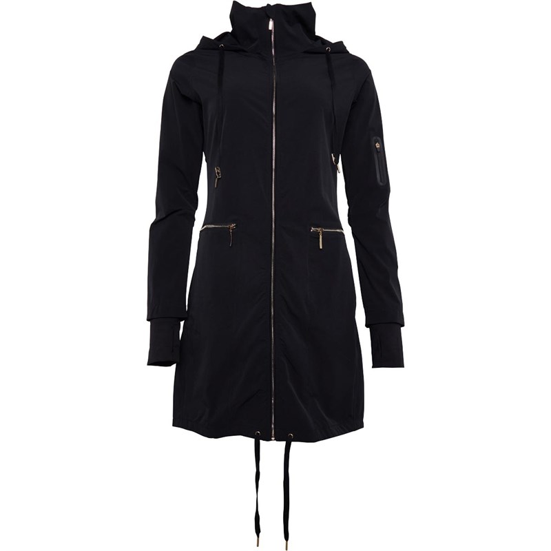 Buy ELLE SPORT Womens Shower Proof Run Jacket Black