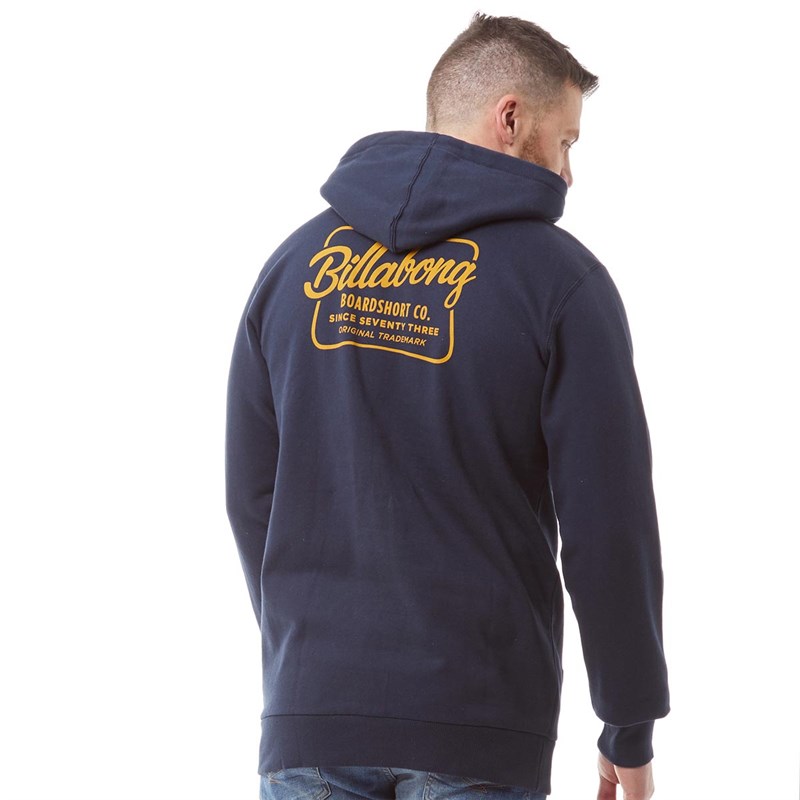 Buy Billabong Mens Surfwear Laguna Fleece Hoodie Navy