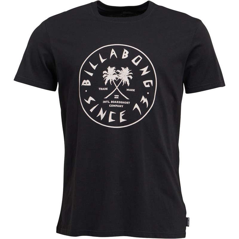 Buy Billabong Mens Tendencies Short Sleeve TShirt Black