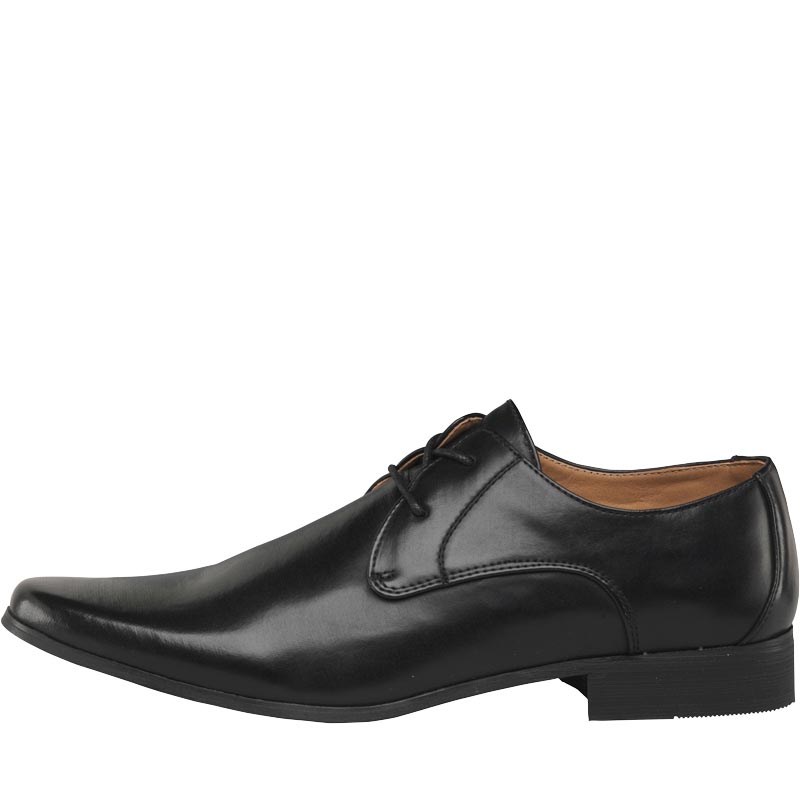 Buy Fluid Mens Derby Shoes Black