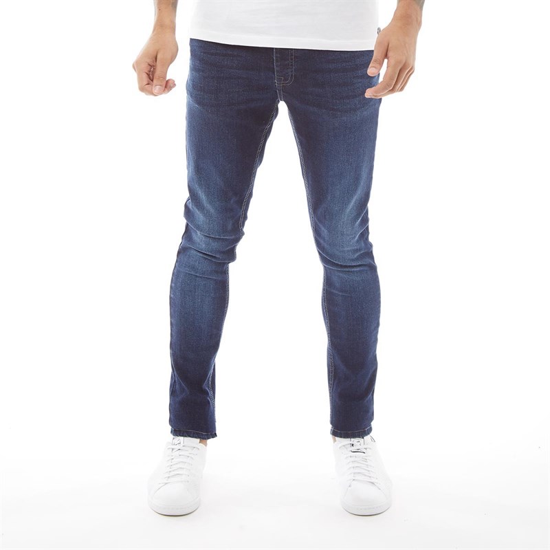 Buy Fluid Mens Stretch Skinny Fit Jeans Dark Wash