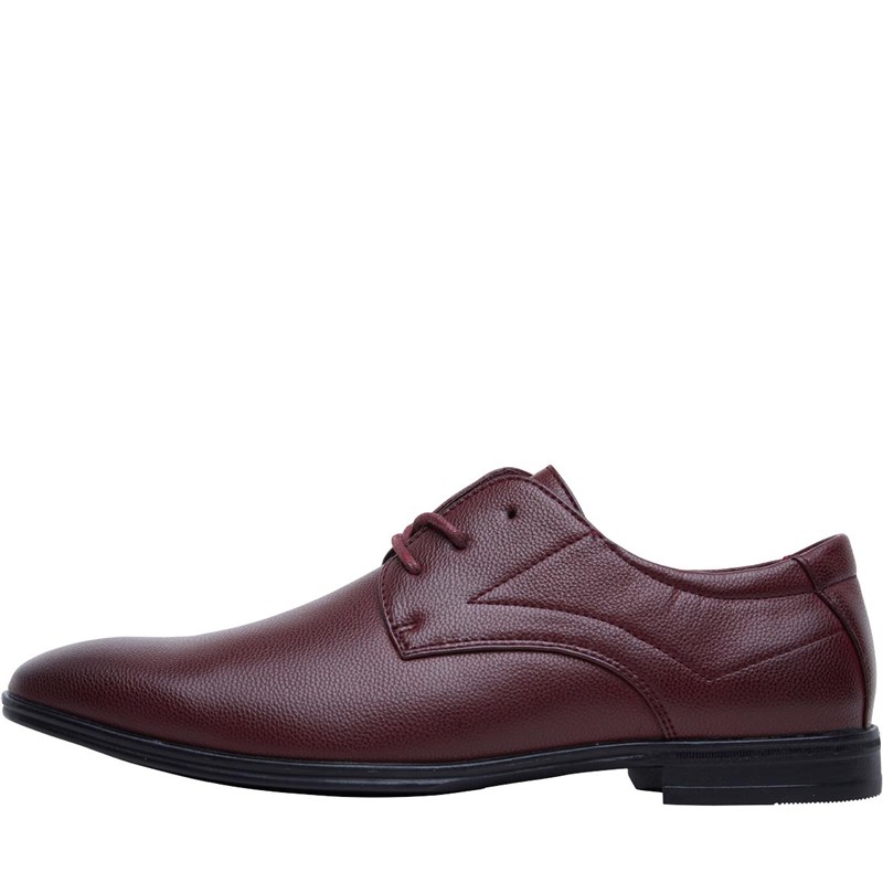 Buy Fluid Mens Lace Up Shoes Burgundy
