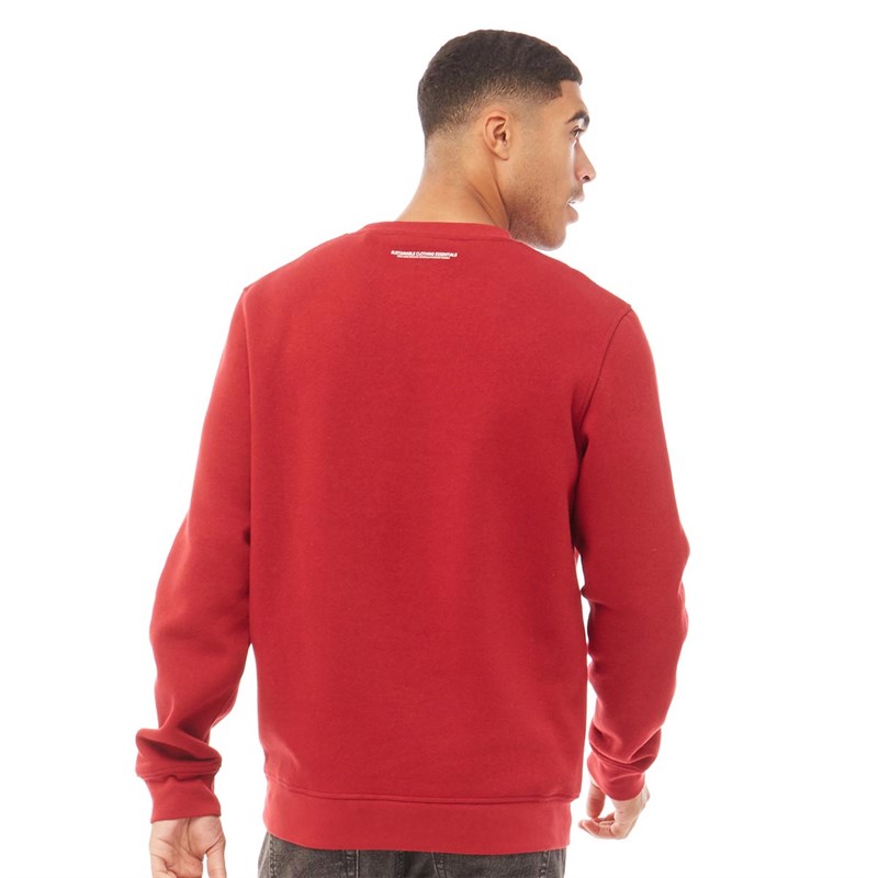 Buy Fluid Mens Cotton/Recycled Polyester Crew Neck Sweatshirt