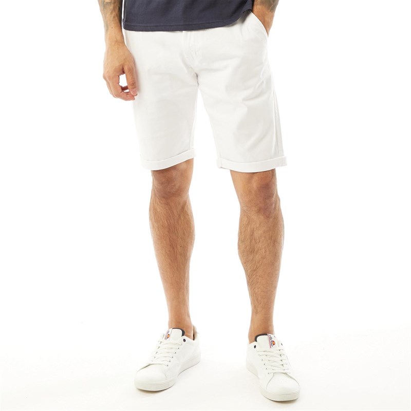 Buy Fluid Mens Chino Shorts White