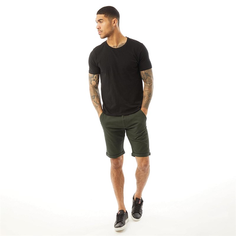 Buy Fluid Mens Chino Shorts Khaki