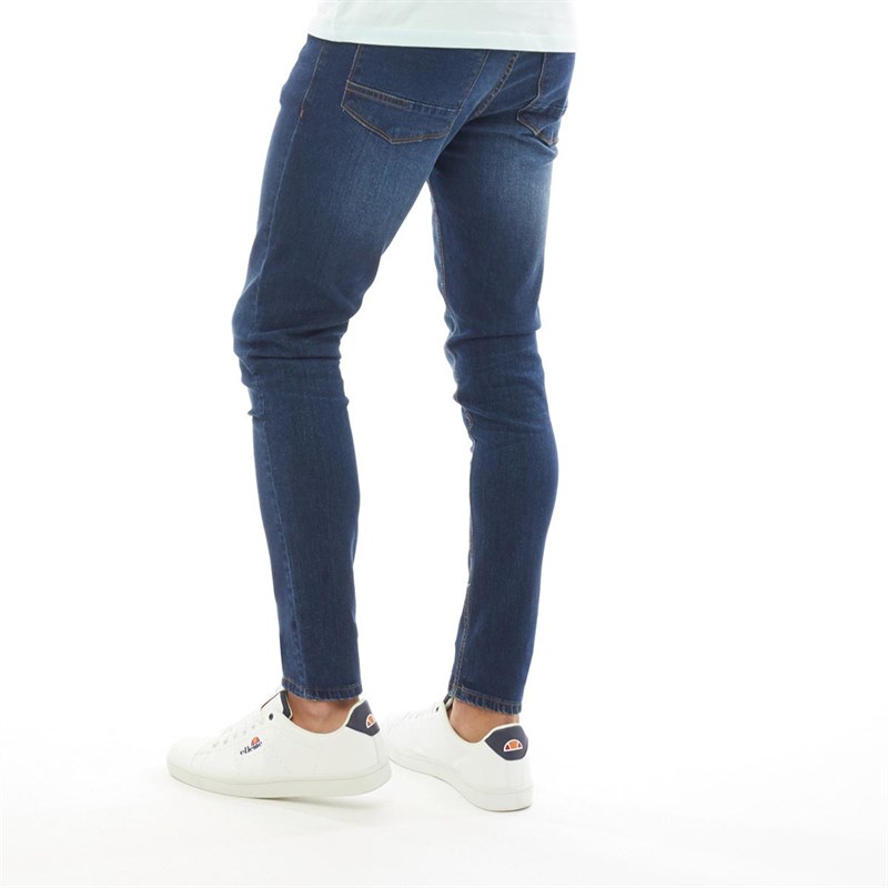 Buy Fluid Mens Stretch Skinny Fit Jeans Dark Wash