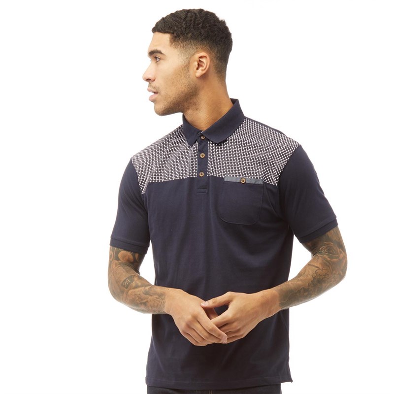 Buy Fluid Mens Polo Shirt Navy