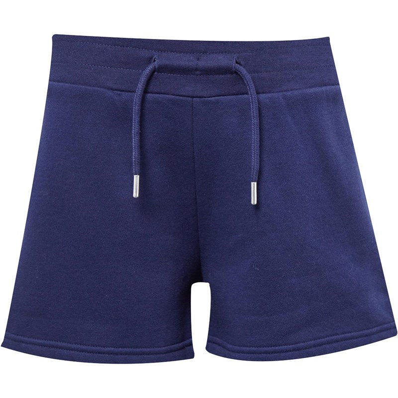 Buy Fluid Junior Cotton/Recycled Polyester Fleece Shorts Navy