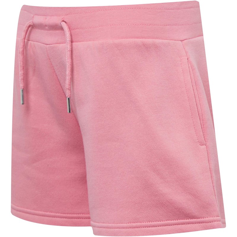 Buy Fluid Junior Cotton/Recycled Polyester Fleece Shorts Pink
