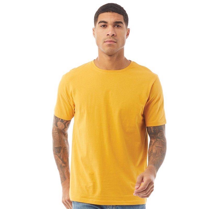 Fluid TeeShirt Homme Jaune Moutarde