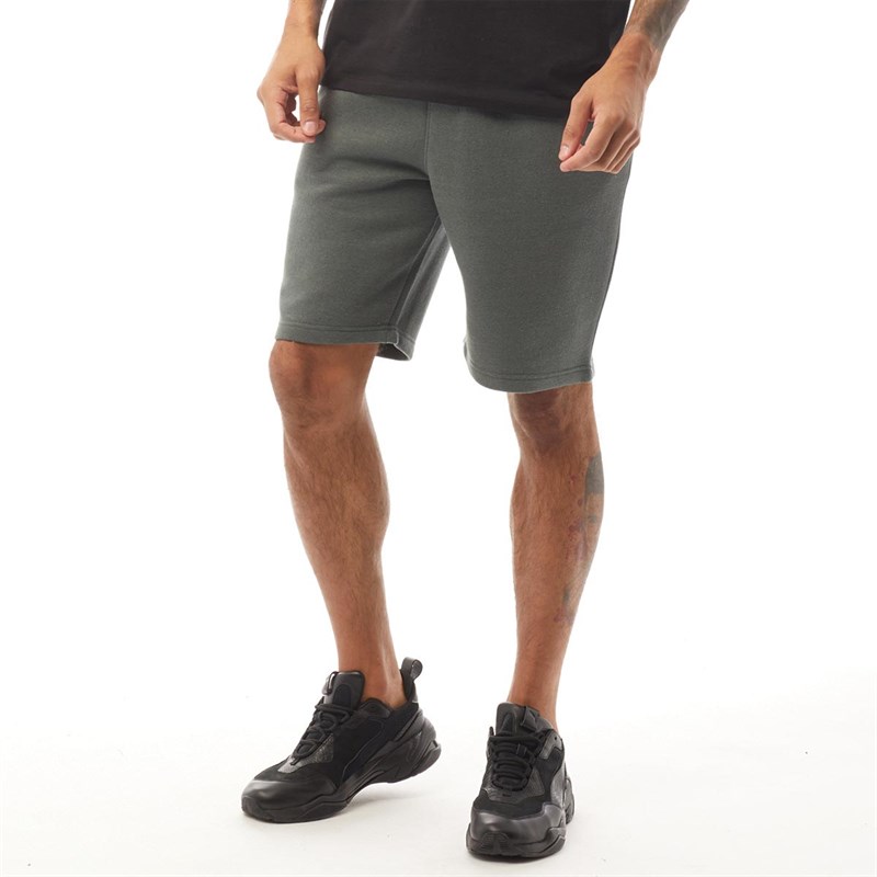 Buy Fluid Mens Cotton/Recycled Polyester Fleece Shorts Khaki