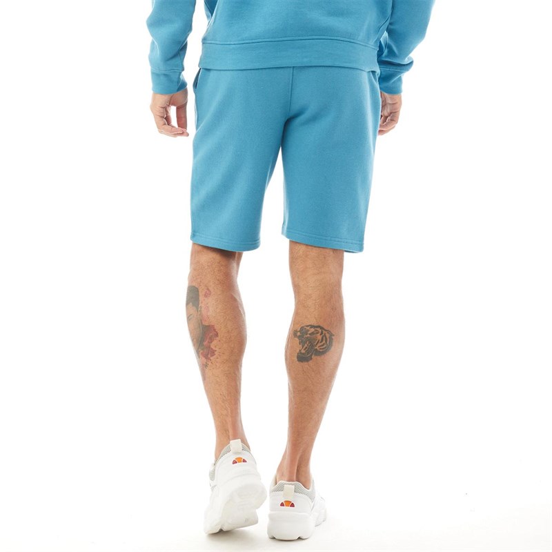 Buy Fluid Mens Cotton/Recycled Polyester Fleece Shorts Blue