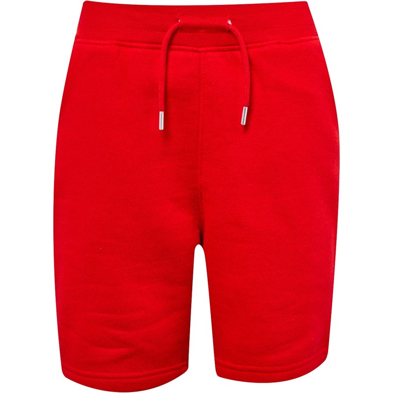 Buy Fluid Junior Cotton/recycled Polyester Fleece Shorts Red