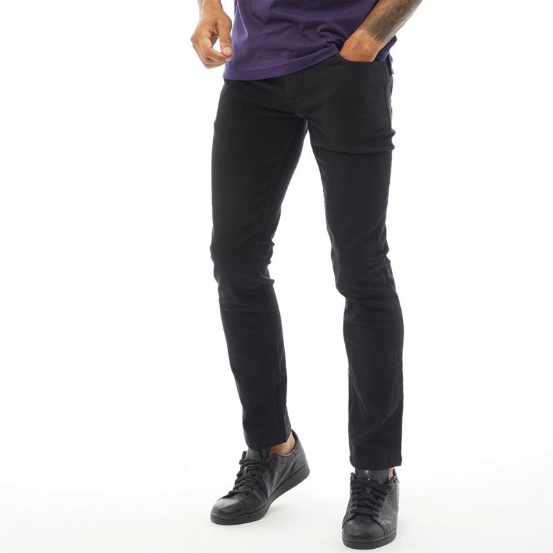 Buy Fluid Mens Slim Fit Denim Jeans Black
