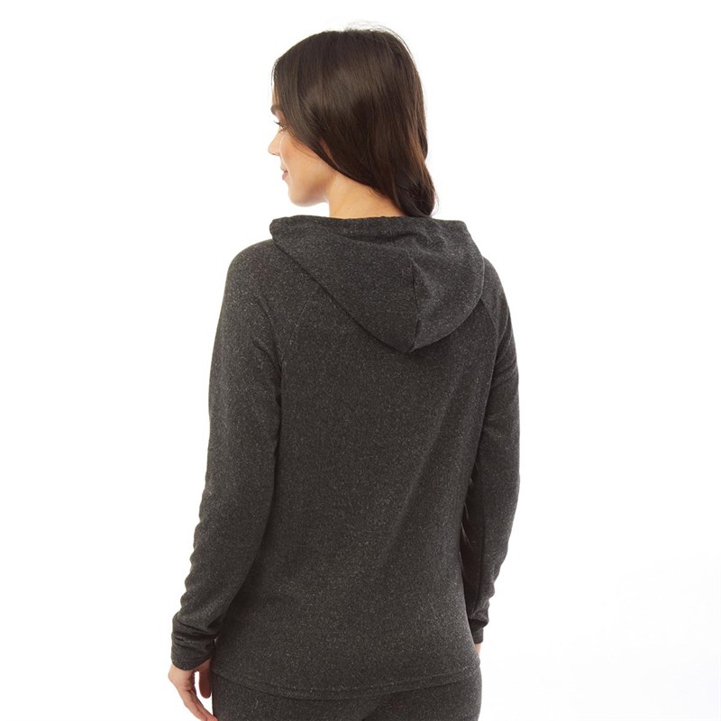 Buy Fluid Womens Hoodie Charcoal Marl