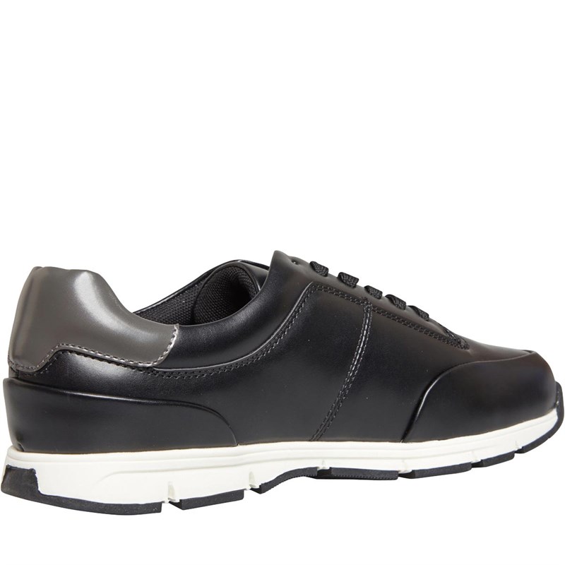 Buy Fluid Mens Trainers Shoes Black