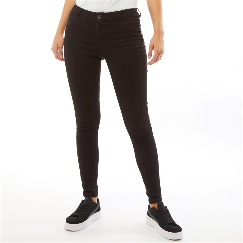 Fluid Dames Skinny Jeans Zwart