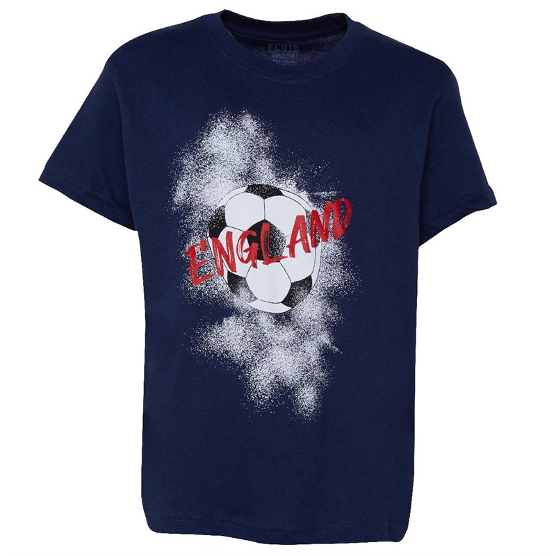Buy Fluid Junior England TShirt Navy