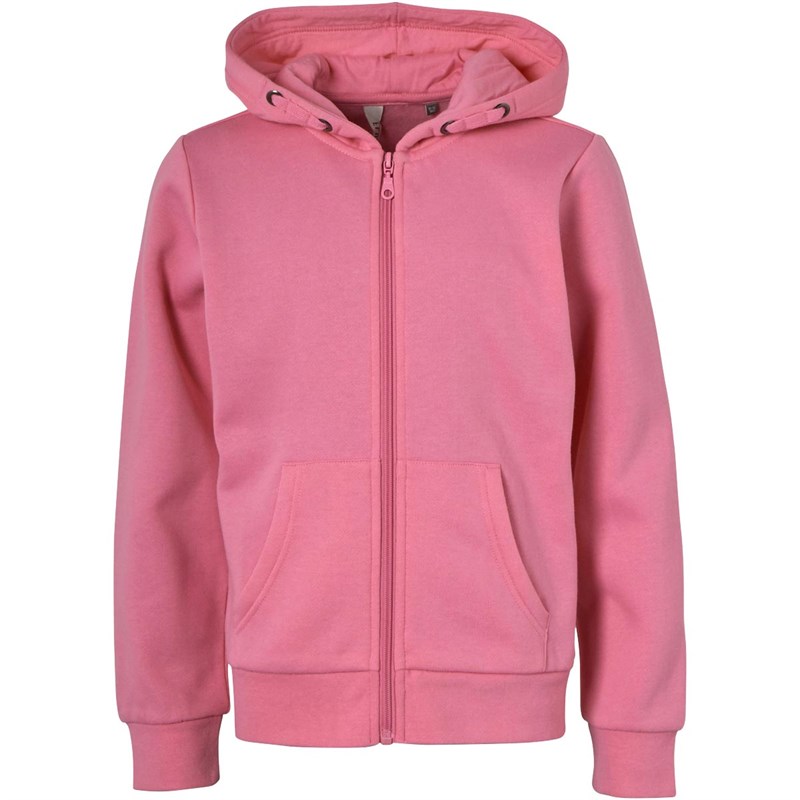 Buy Fluid Junior Zip Through Hoodie Pink