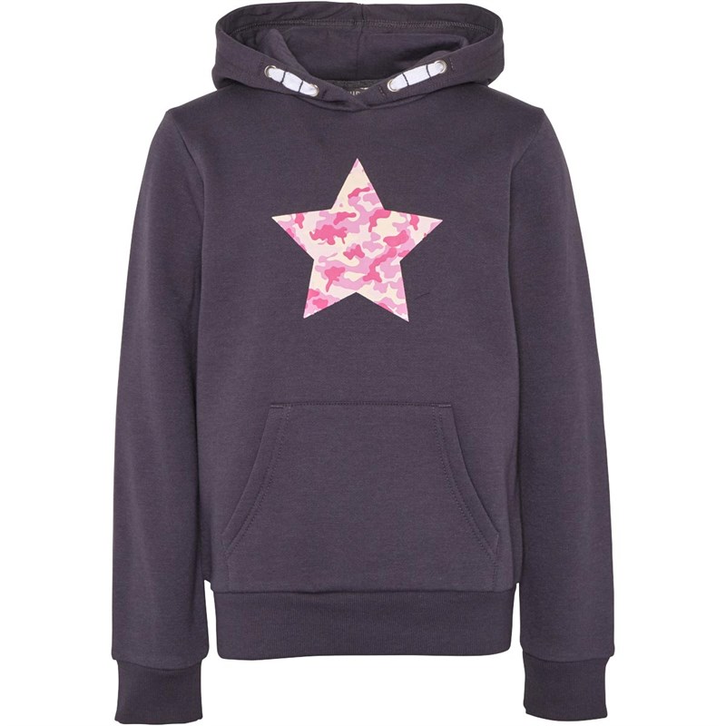 Buy Fluid Kids Hoodie Charcoal