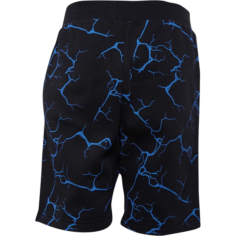 Fluid Jungen Jersey Shorts Schwarz