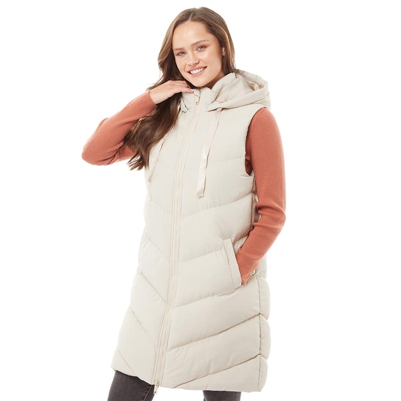 Fluid Dames Bodywarmers Ecru