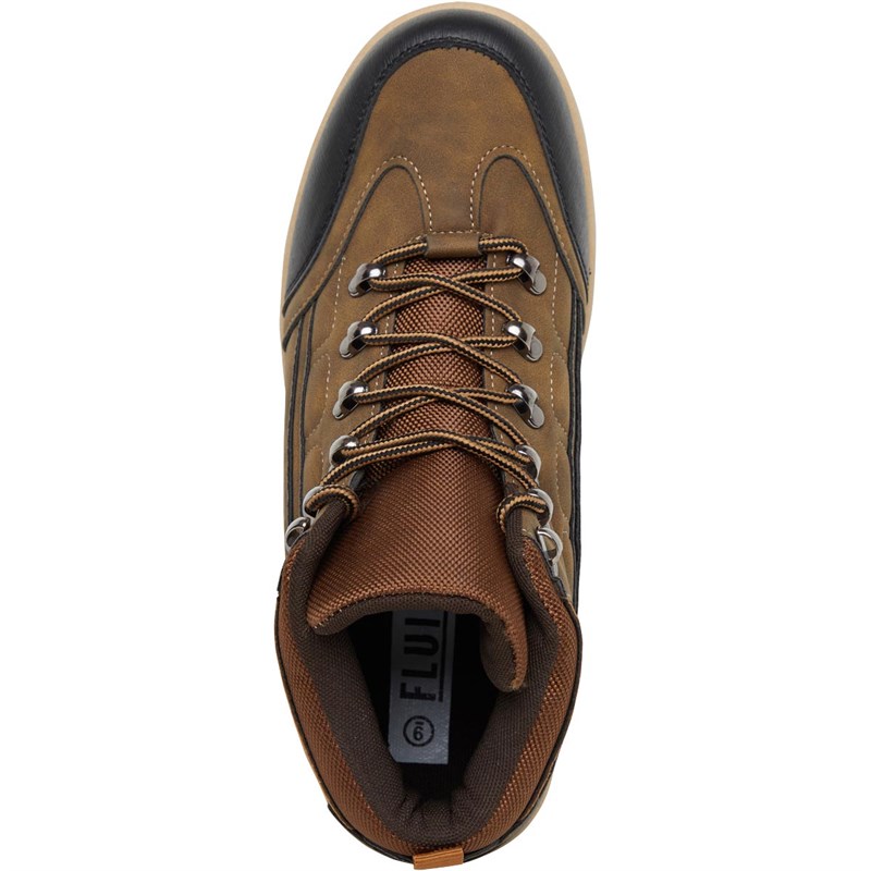 Buy Fluid Mens Hiking Boots Camel