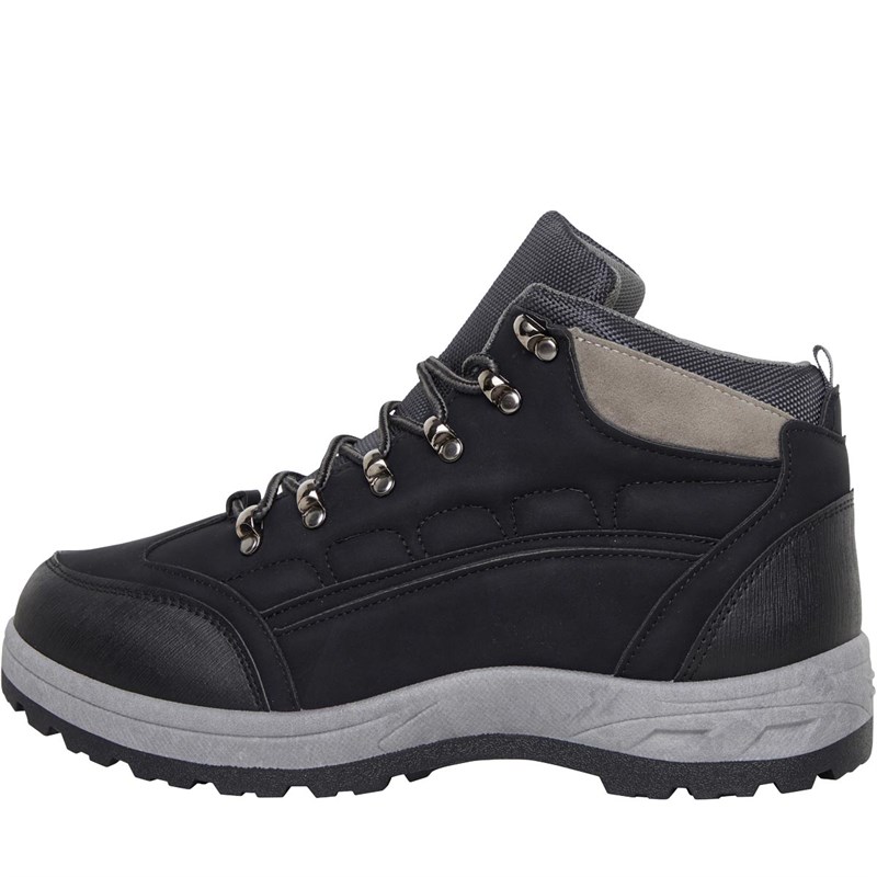 Buy Fluid Mens Hiking Boots Black