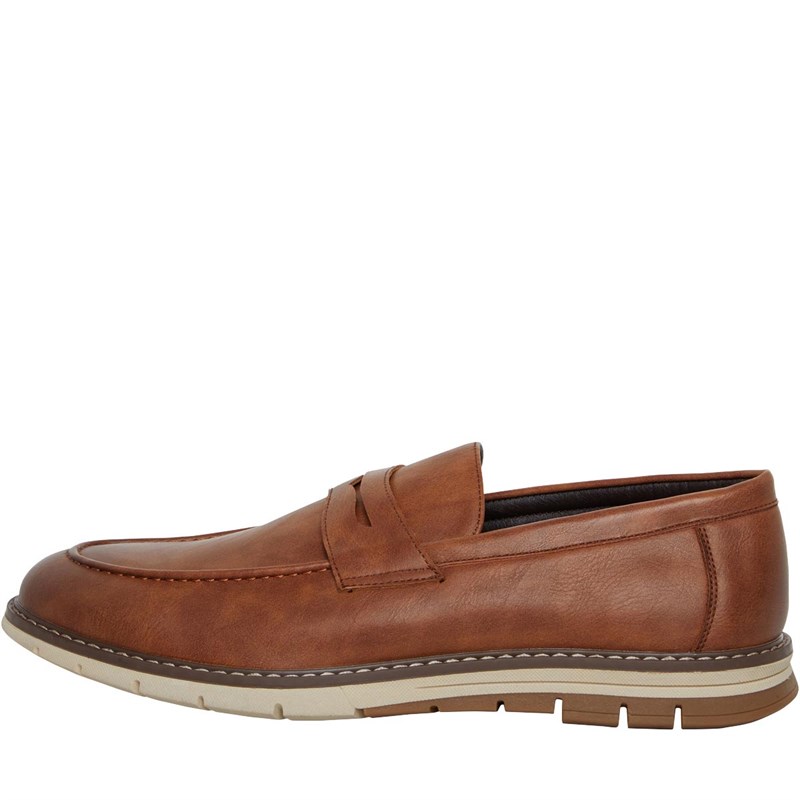 Buy Fluid Mens Slip On Shoes Tan