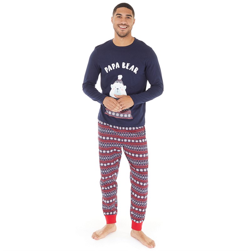 Buy Fluid Mens Christmas Family Pyjama Set Multi