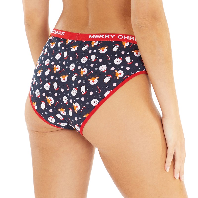 Buy Fluid Womens Novelty Briefs Navy Multi