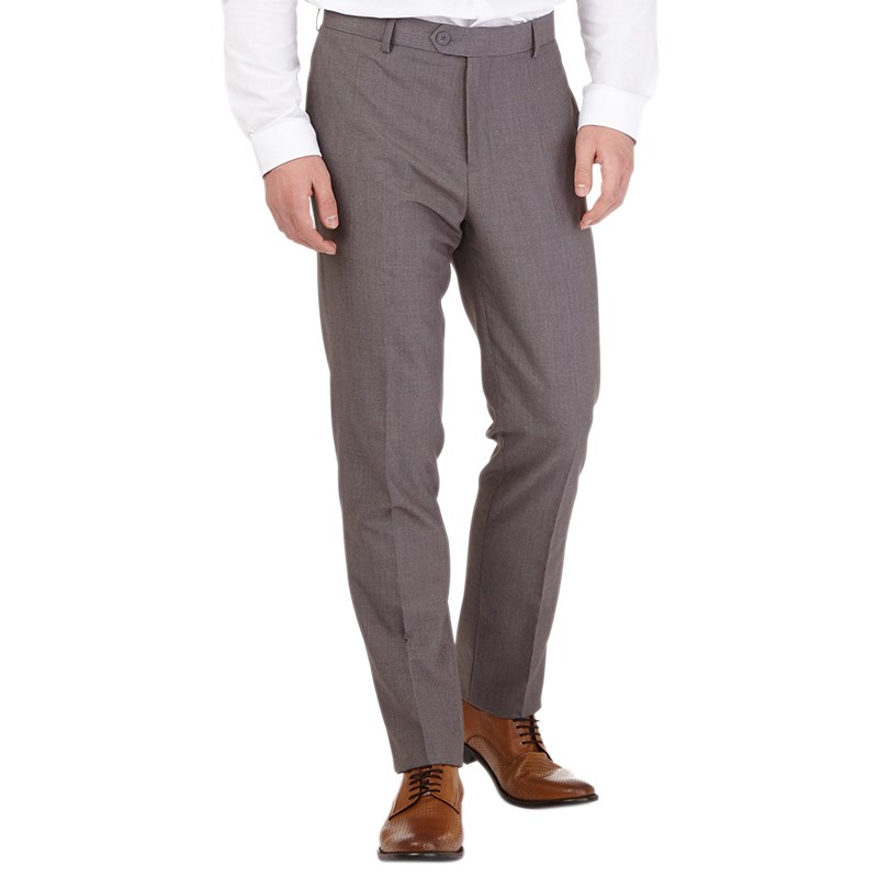 Buy Fluid Mens Slim Fit Trousers Grey